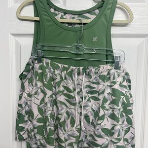 Sleep Tank Top and Shorts Set